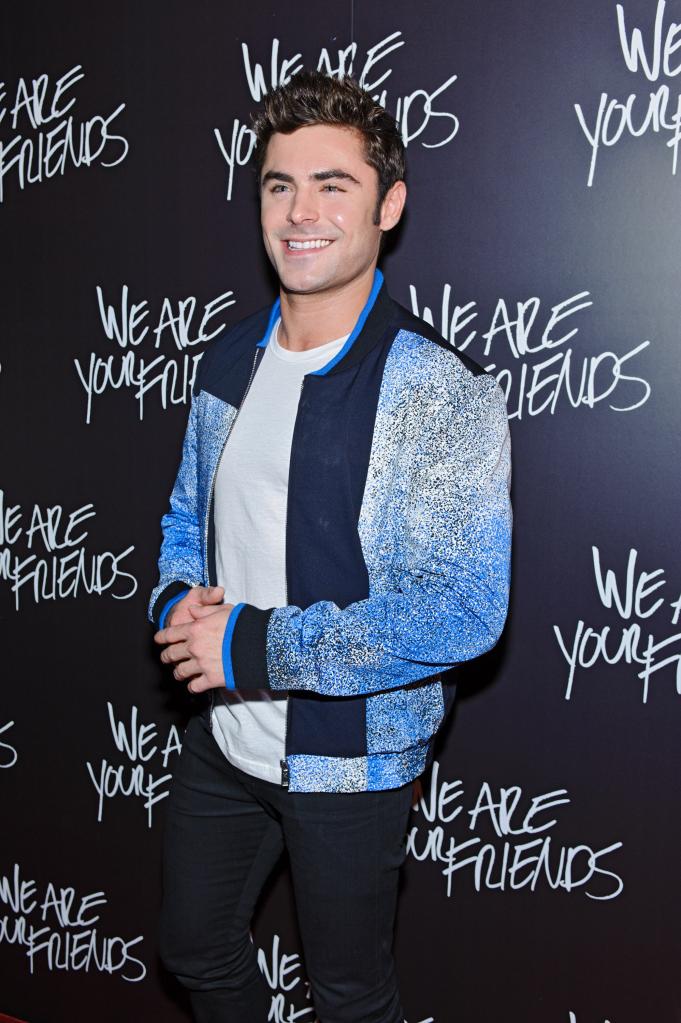 Zac Efron at the "We Are Your Friends" premiere
