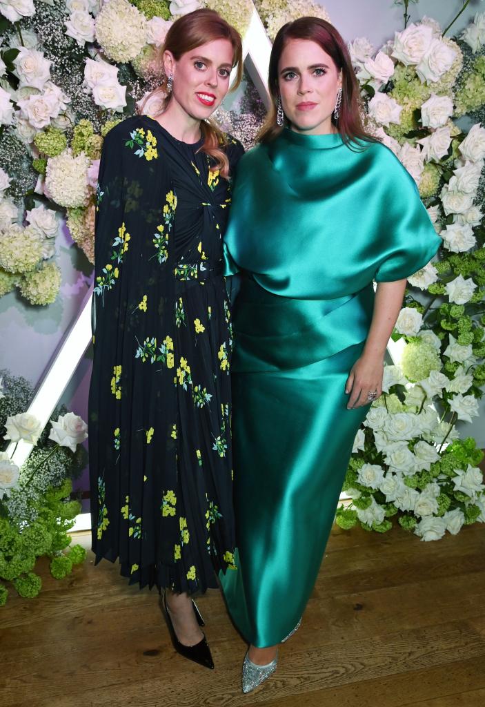 Princess Beatrice and Princess Eugenie at Vogue World: London 2023