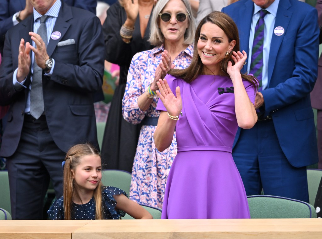 Princess Charlotte and Kate Middleton