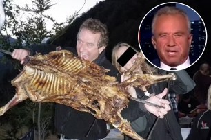 RFK Jr. dismisses allegations he once feasted on a dog.