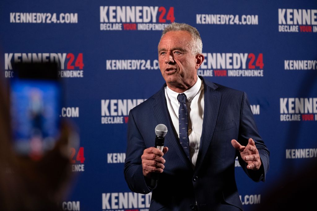 Robert F. Kennedy Jr is running as an independent candidate in the 2024 election.