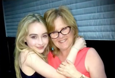 Sabrina Carpenter and Nancy Cartwright