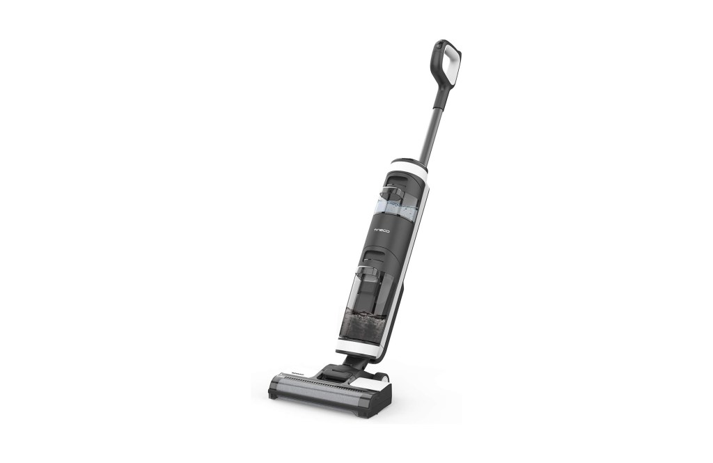 A vacuum cleaner on a white background