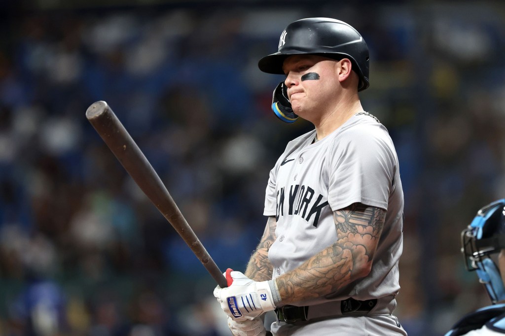 Alex Verdugo, pictured earlier this week, had collected just a .606 OPS through the past 58 games before the Yankees' win Saturday.