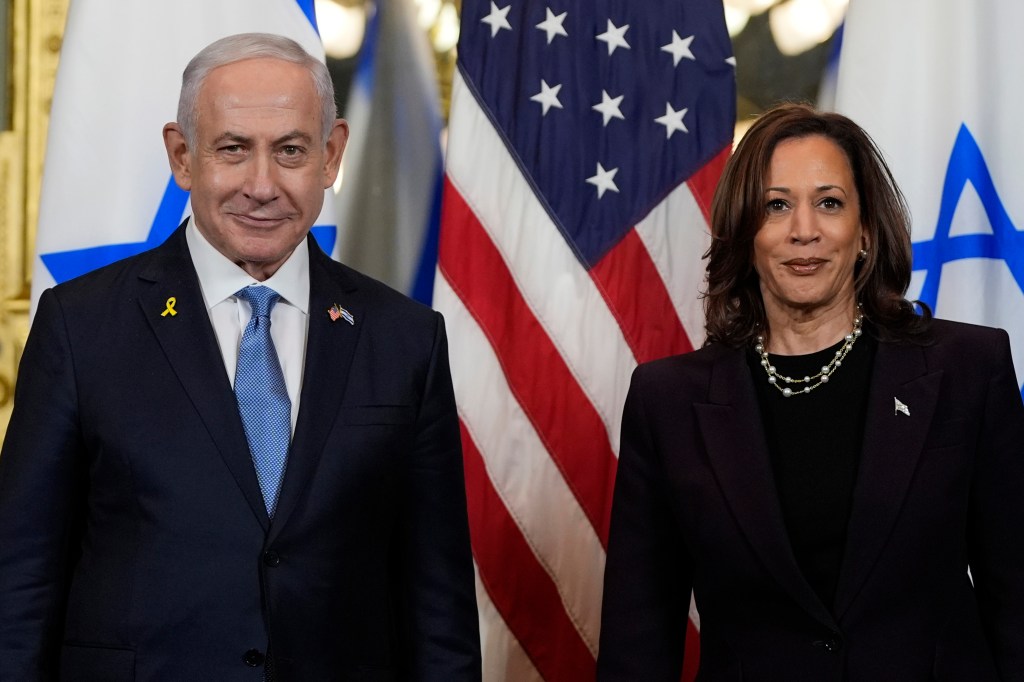 Benjamin Netanyahu, Kamala Harris