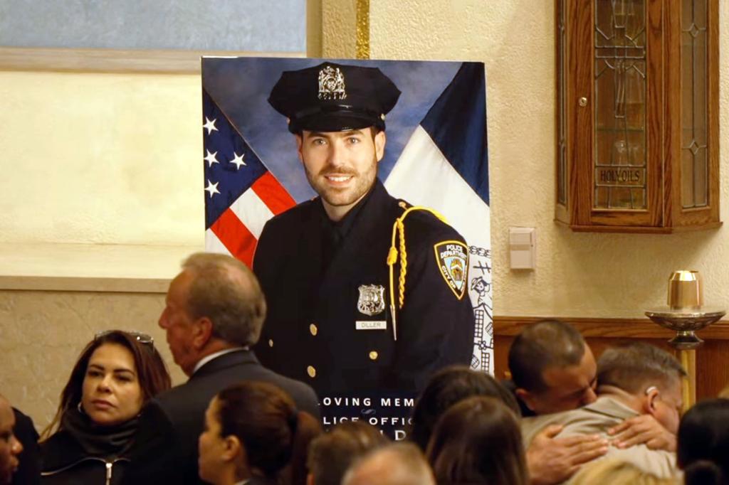 Diller was shot and killed during a traffic stop in Queens.