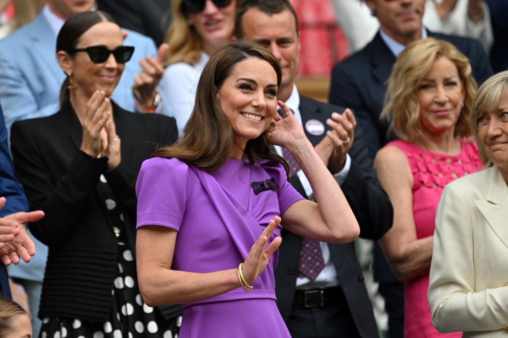 Kate Middleton went to Wimbledon