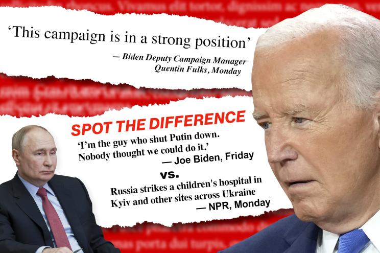 Biden's Deputy Campaign Manager Quentin Fulks claimed that the president's campaign is actually in a "strong position" — despite Democrats calling on him to drop out of the race.