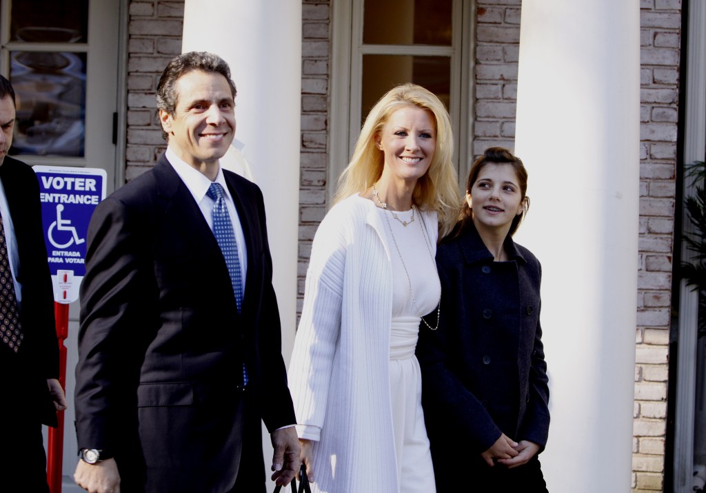 Andrew Cuomo and Sandra Lee in 2010