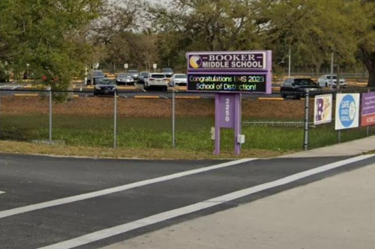 The little girl was struck at around 7:45 a.m. after she dropped her backpack, and some of her belongings rolled under her mom’s Lincoln Navigator outside Booker Middle School in Sarasota, Florida Highway Patrol Trooper Kenn Watson told ABC Action News. 