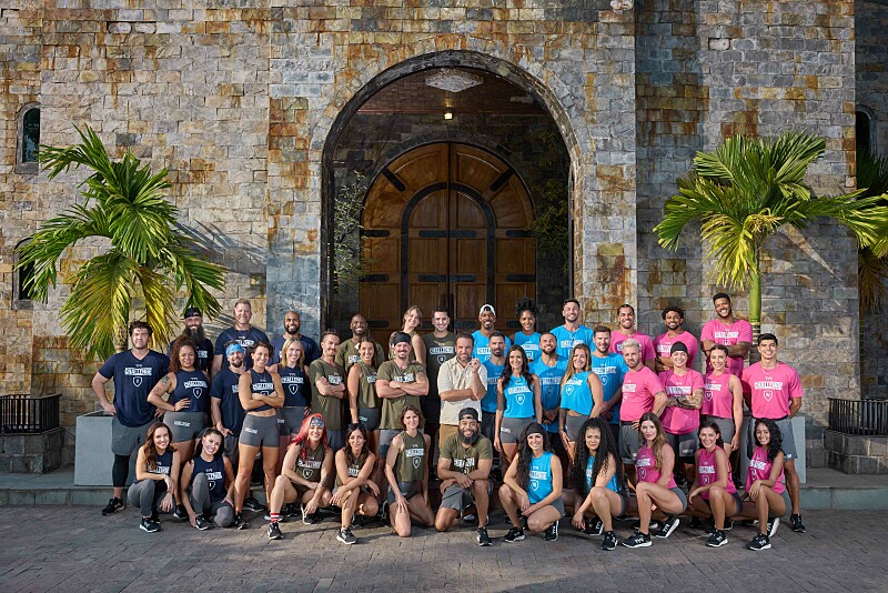 The cast of "The Challenge 40"