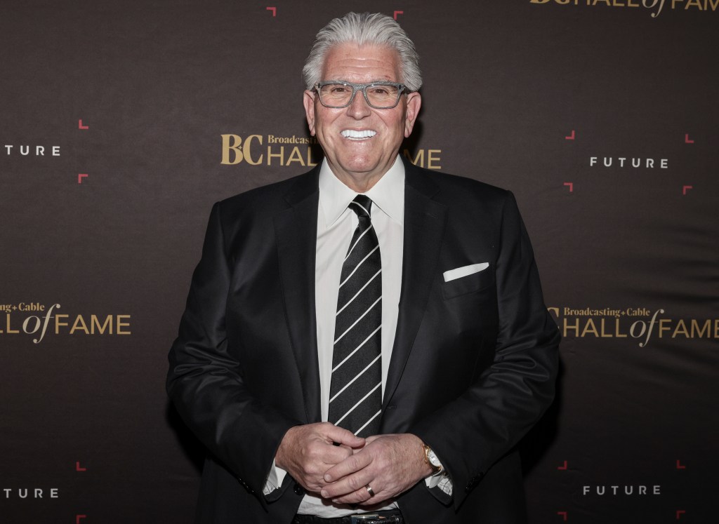 Mike Francesa attends the 31st Broadcasting and Cable Hall of Fame Awards gala at the Ziegfeld Ballroom on Wednesday, May 3, 2023.