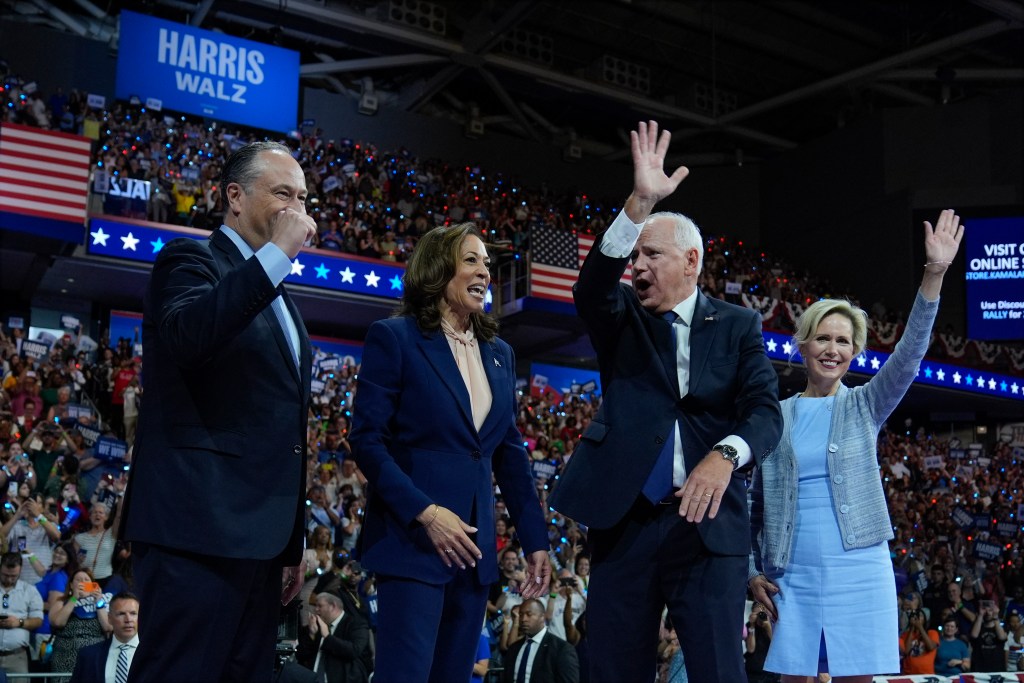 Gov. Tim Walz was announced as Kamala Harris's running mate on Tuesday.