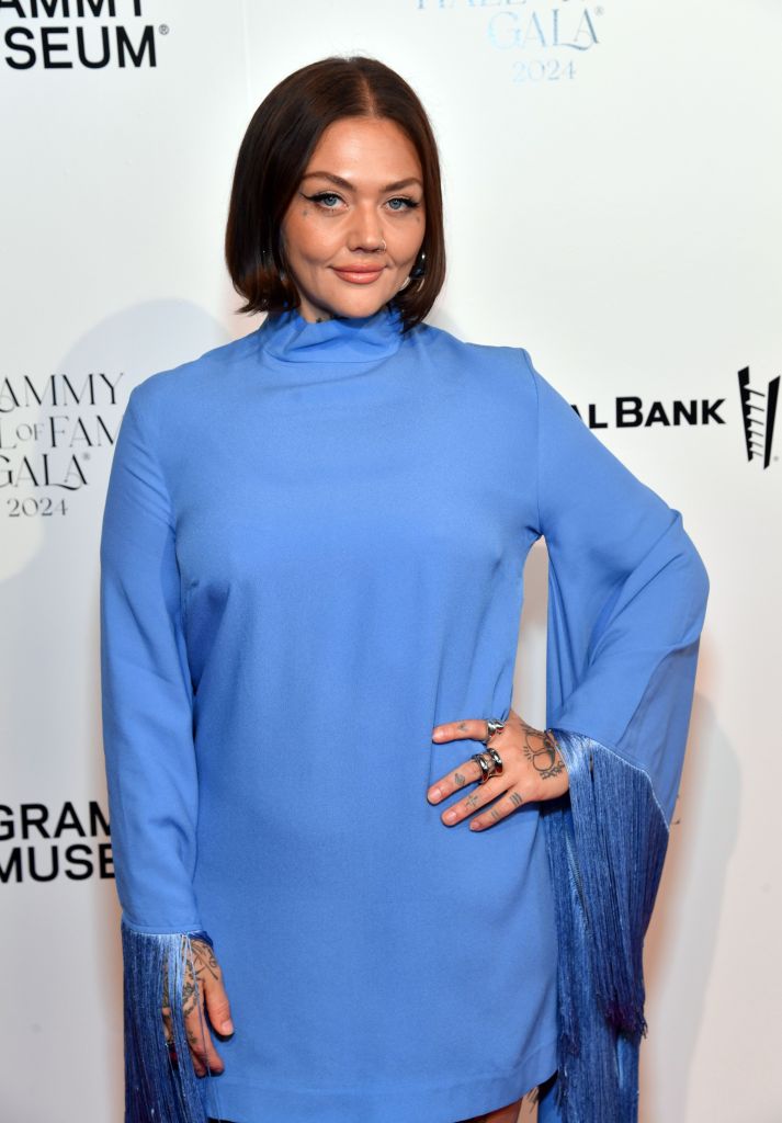 Elle King attends  GRAMMY Hall Of Fame Gala on May 21, 2024 in Los Angeles.