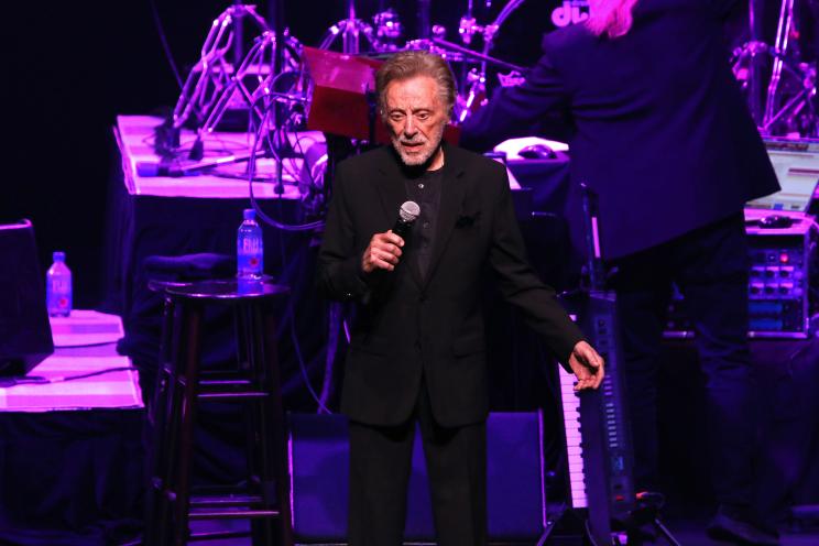 NIAGARA FALLS, ONTARIO - JUNE 09: Frankie Valli of Frankie Valli and the Four Seasons performs on the OLG Stage at Fallsview Casino Resort on June 09, 2024 in Niagara Falls, Ontario. (Photo by Jeremychanphotography/Getty Images)