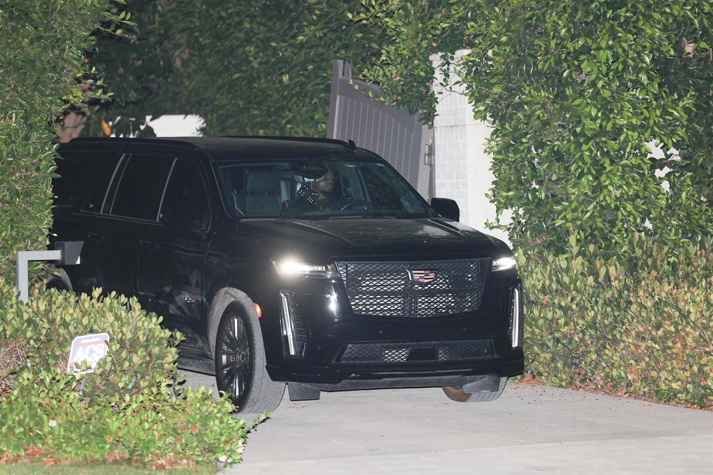 Jennifer Lopez is seen leaving Ben Affleck's Brentwood rental home on Sunday, August 11.