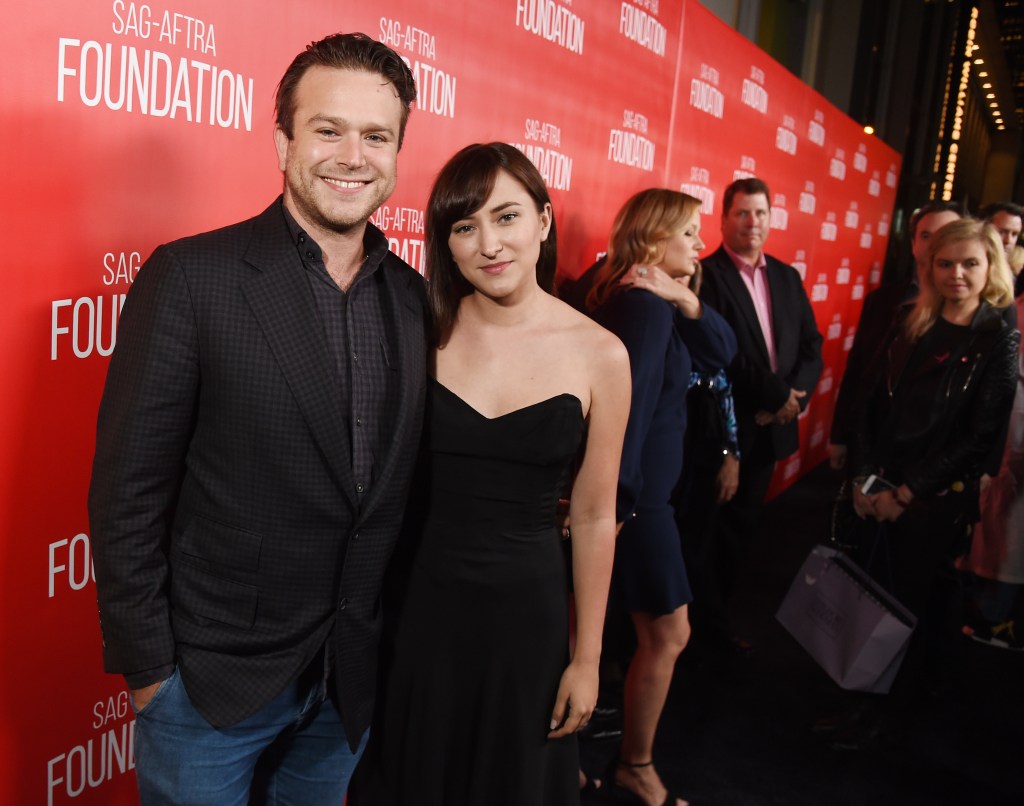 Zak Williams and Zelda Williams in 2016