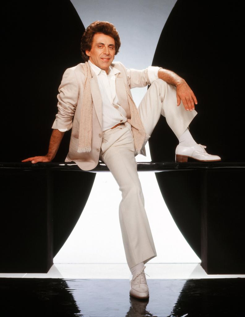 Singer Frankie Valli poses for a portrait in 1979 in Los Angeles, California.