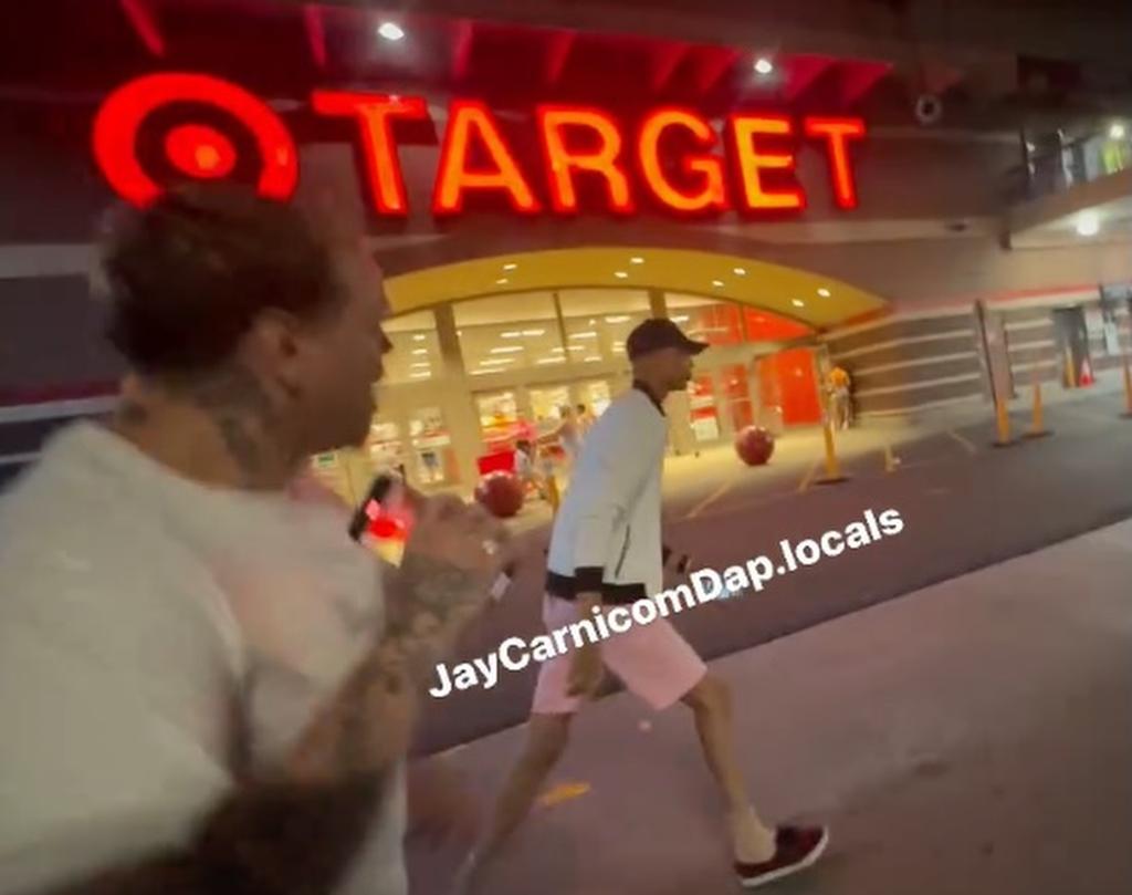 William C.C. Kemp-Neal running in a Mount Vernon Target parking lot trying to escape from Dads with Predators group