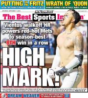 September 7, 2024 New York Post Back Cover