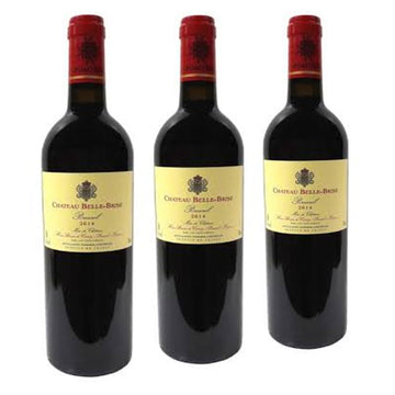 Chateau Belle-Brise ('14, '15, '16) Vertical 3-Pack