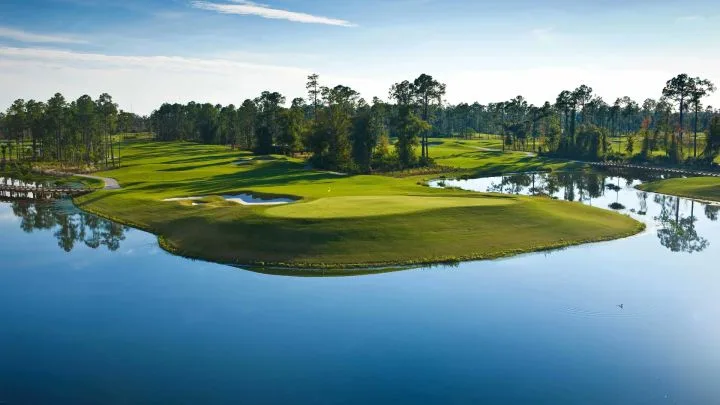 Terrestrial liming at golf courses serve as testbeds for this method for carbon capture and mitigating acidification. Credit: Your Golf Travel (Creative Commons)