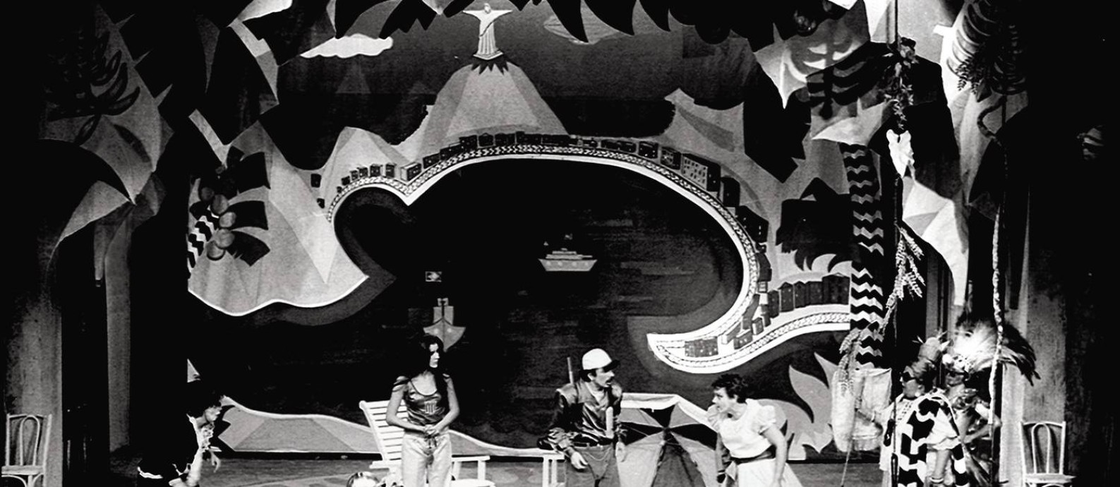 Cena de 'O rei da vela', de Oswald de Andrade, montada pelo Teatro Oficina em 1967 Foto: Divulgação