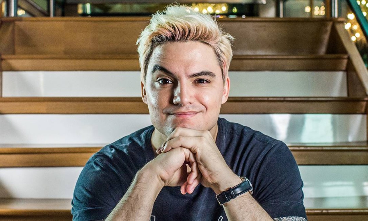 Felipe Neto, 42,5 milhões de inscritos. Foi o primeiro youtuber a ter um milhão de inscritos no Brasil. Alcançou popularidade em vídeos nos quais comentava celebridades, cotidiano e cultura, em tom ácido e cômico. É fundador da empresa Paramaker Foto: Ricardo Matsukawa