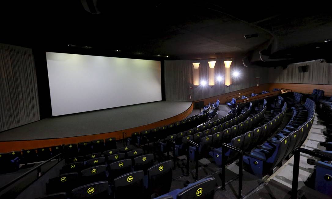 ZS Rio de Janeiro (RJ) 04/09/2018. Cine Roxy em Copacabana. Na foto sala de exibição.Foto Marcos Ramos / Agencia O Globo Foto: Marcos Ramos / Agência O Globo