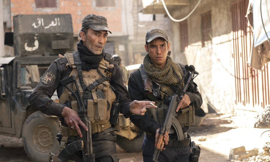 Suhail Dabbach e Adam Bessa, atores de 'Mosul': relato de ameaças de morte Foto: Jose Haro / Netflix
