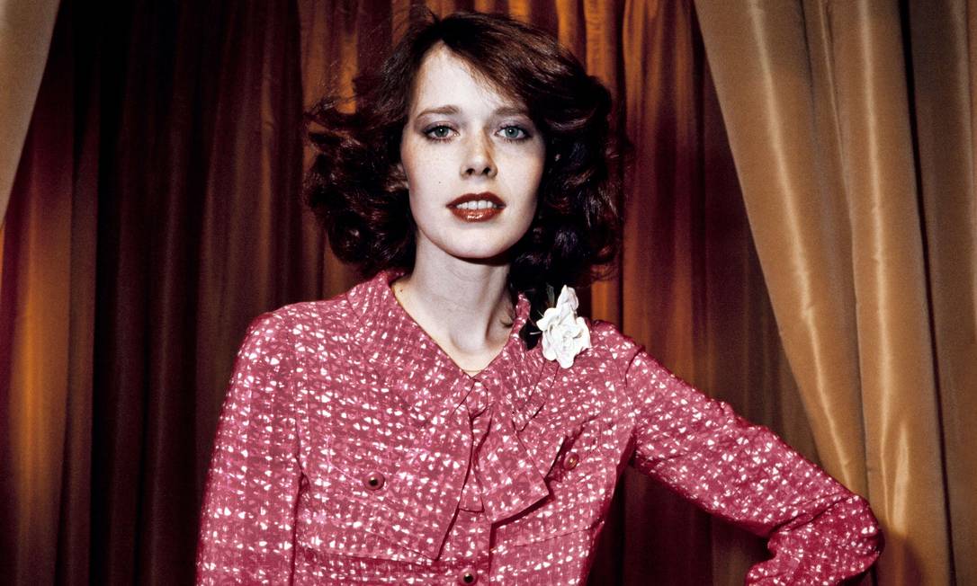 Atriz Sylvia Kristel, a 'Emmanuelle' da série de filmes eróticos Foto: AFP Photo