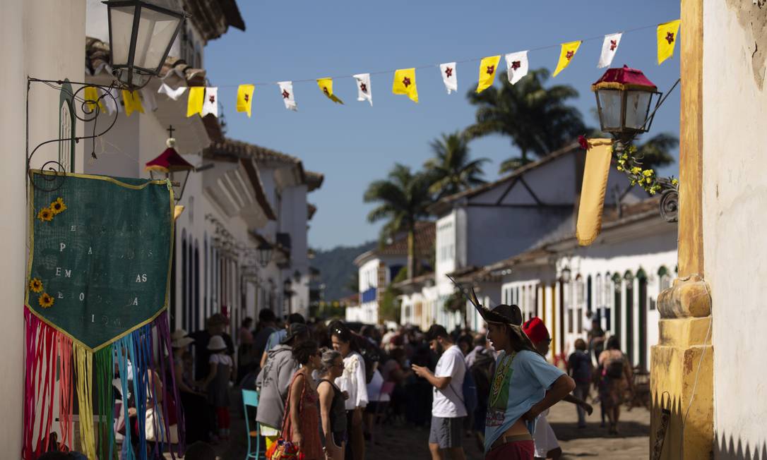 Pela primeira vez, em 18 anos, a Flip vai homenagear um nome estrangeiro: decisão polêmica Foto: Leo Martins / Agência O Globo