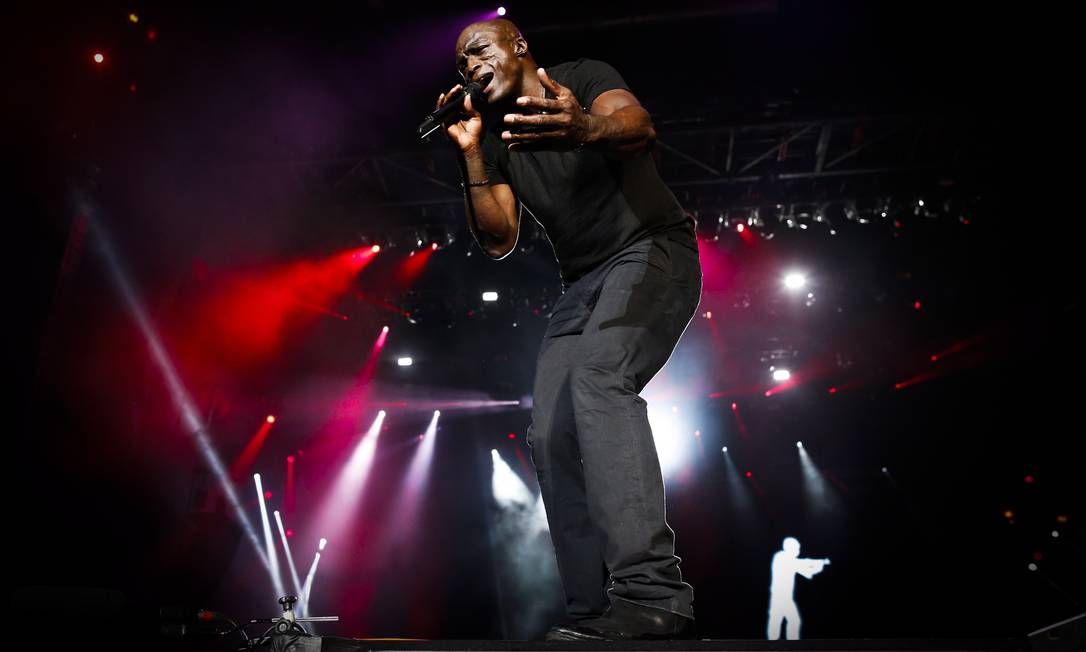 Seal no Rock in Rio de 2015 Foto: Guito Moreto / Agência O Globo