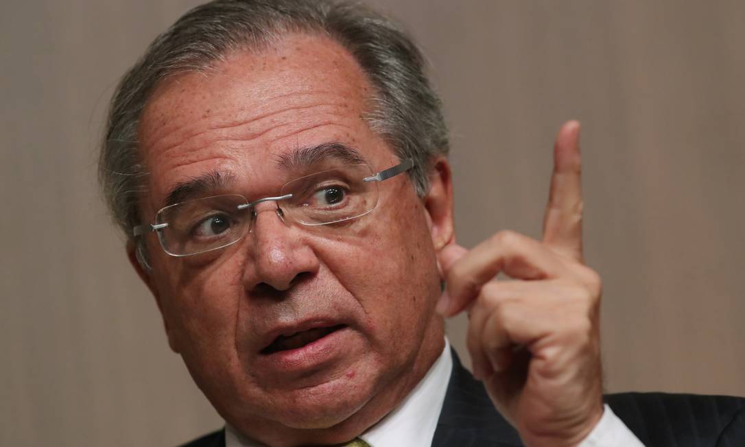 Ministro Paulo Guedes confirma que estuda reajustar tabela do IR pela inflação Foto: Amanda Perobelli / Reuters