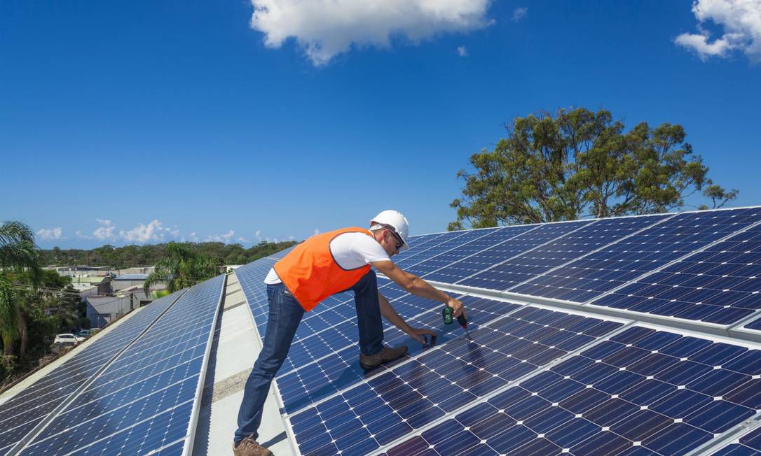 Painéis de energia solar Foto: Reprodução