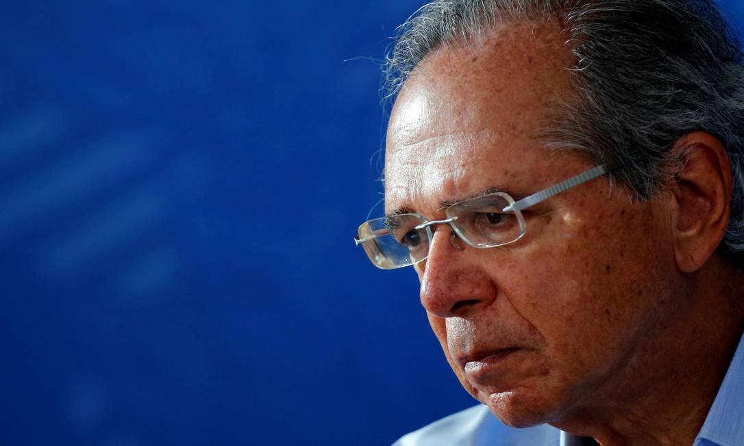 O ministro Paulo Guedes diz que reforma tributária está pronta para queir ao Congresso Foto: Adriano Machado / Reuters