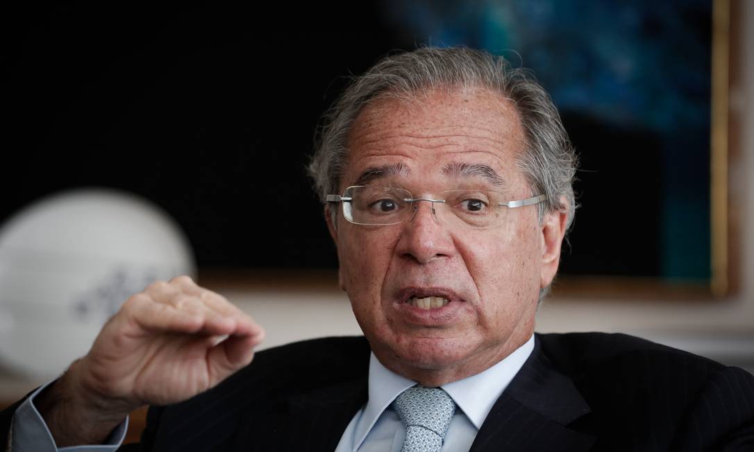 Reportagem mostra que o ministro da Economia, Paulo Guedes, e o presidente do Banco Central, Campos Neto, têm offshores, que foram declaradas a autoridades Foto: Pablo Jacob / Agência O Globo