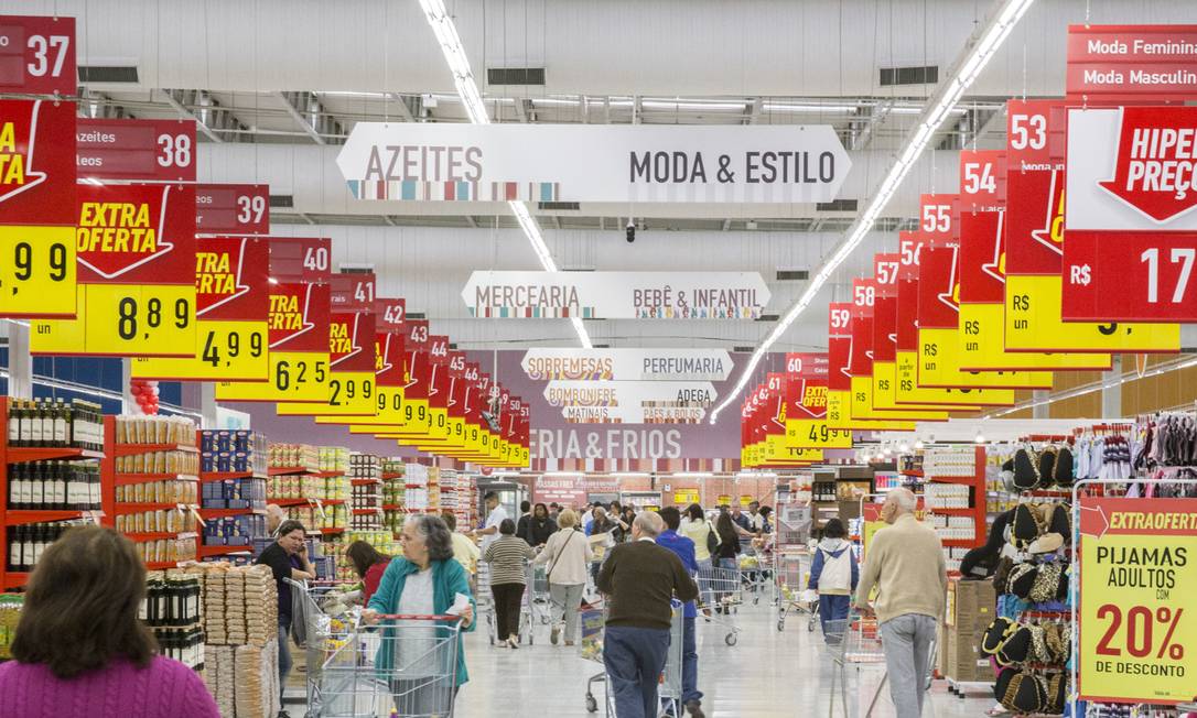 Dono das marcas Extra e Pão de Açúcar anuncia parceria com iFood para entrega de compras de supermercado Foto: Arquivo