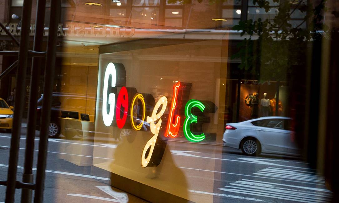 Escritório do Google em Nova York Foto: Michael Nagle/Bloomberg