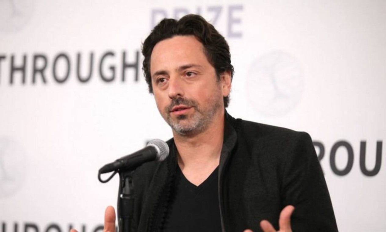 Sergey Brin, também cofundador do Google, tem em 2022 uma fortuna de US$ 107 bilhões, segundo a Forbes Foto: Divulgação