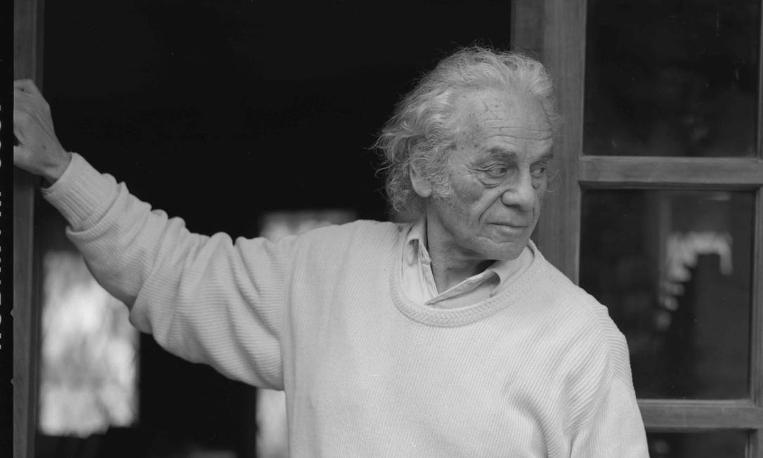 
O poeta chileno Nicanor Parra, que completa 100 anos em setembro
Foto:
/
El Mercurio
