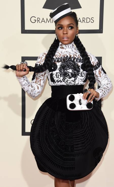 A irreverência de Janelle Monae marcou a edição de 2016 Foto: VALERIE MACON / AFP