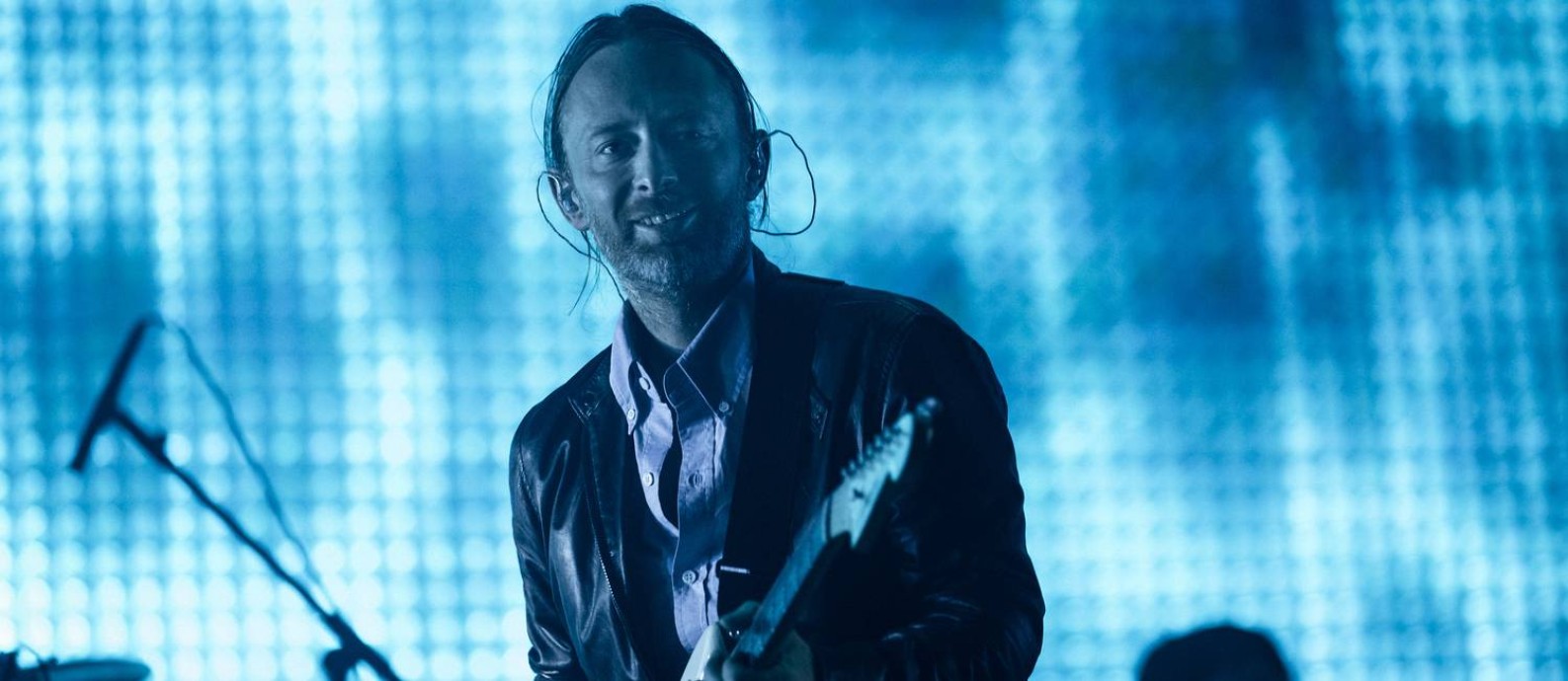 Thom Yorke em show do Radiohead, em 2012 Foto: CHAD BATKA / NYT