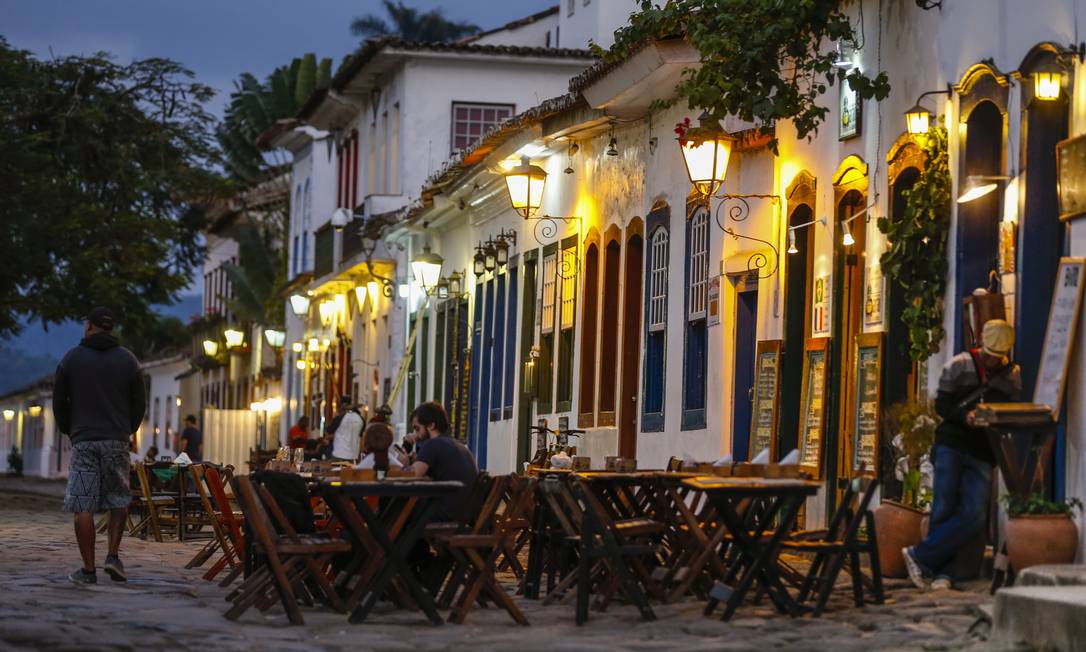 
Movimento em hotéis e restaurantes em Paraty ainda é baixo, na véspera da Flip
Foto:
Alexandre Cassiano
/
O Globo
