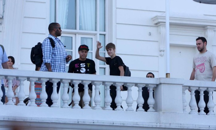 Justin Bieber no Rio Foto: Gil Rodrigues