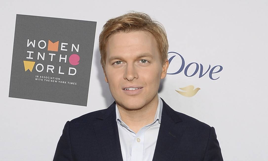 o jornalista Ronan Farrow, em 2015 Foto: Evan Agostini / Invision/AP