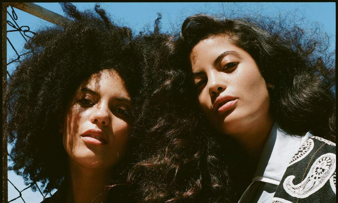 A dupla franco-cubana Ibeyi, que se apresenta quinta-feira no Circo Voador Foto: Divulgação