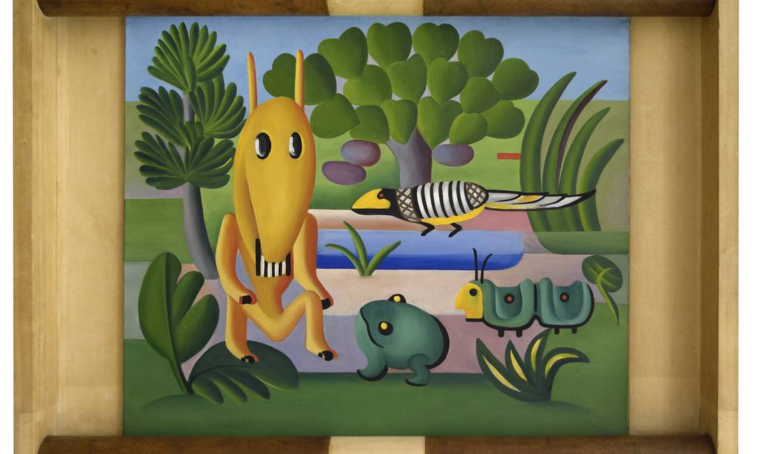 SC - "A Cuca", óleo sobre tela Foto: Cnap / Ville de Grenoble / Musée de Grenoble J.L. Lacroix / arsila do Amaral Licenciamentos