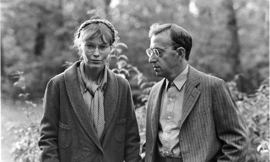 Mia Farrow e Woody Allen no filme 'Zelig', de 1983 Foto: Divulgação