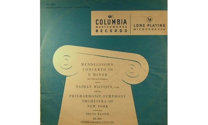 O primeiro LP, de 1948 Foto: Reprodução